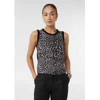 Comma, Strickpullunder, schwarz|grau, 40