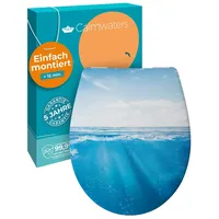 Calmwaters WC Sitz Motiv Meeresglanz