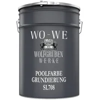 WO-WE Schwimmbadfarbe Grundierung SL708 Spezial Haftgrund für Poolfarbe l