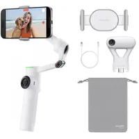 INSTA360 Flow 2 Pro KI-Tracker-Bundle Schneeweiß