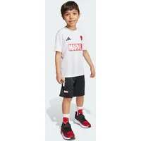 Adidas Marvel Spider-Man T-Shirt-Set für Kinder schwarz|weiß 80-86cm 18M-2J