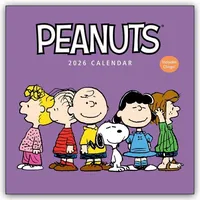 Brown trout-auslieferer flechsig Peanuts 2026 - Wandkalender