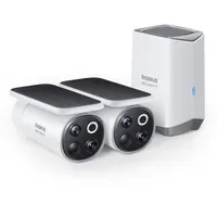Baseus S1 Pro 3K Dual Outdoor Kamera Weiß