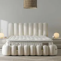 Bambi Yatak Pointhome Bambi Boxspringbett Set 160x200 H3, Vanilla,