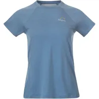 Bergans Damen Y LightLine Merino T-Shirt (Größe M, blau)