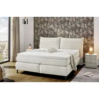Jockenhöfer Boxspringbett Hacienda 180 x 200 cm Stoff Beige