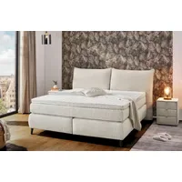 Jockenhöfer Boxspringbett Hacienda 180 x 200 cm Stoff Beige