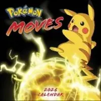 Abrams & Chronicle Pokémon Moves 2026 Wall Calendar