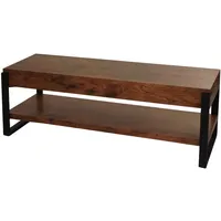 MCW TV-Rack MCW-L53, Fernsehtisch Lowboard TV-Tisch, Metall 42x120x44cm ~