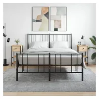 VidaXL Nachttische 2 Stk. Sonoma-Eiche 34x36x70 cm Holzwerkstoff