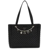 GUESS Schultertasche Everlee Noel Tote Bag Black