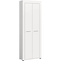 Xonox.home Jam Garderobenschrank 64x35x191 cm weiß