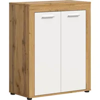 VCM Schuhschrank Jam X8BK6603 Garderobenschrank Schrank in Wotan Eiche