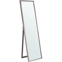 Beliani Stehspiegel Silber 40 x 140 cm