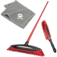 Vileda Besen Pet Pro 3-teiliges Set Rot
