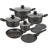 Klausberg Topf-Set 12-tlg. Suppentopf + weitere Töpfe