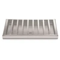 Ich-zapfe Tropfblech, Abtropfschale Edelstahl, 300x180x20 mm