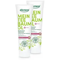 Alkmene  alkmene Mein Teebaumöl Kariesschutz Zahncreme 2x 100 ml
