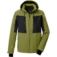 KILLTEC Herren Skijacke/Funktionsjacke mit abzipbarer Kapuze und Schneefang KSW