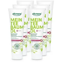 Alkmene  alkmene Mein Teebaumöl Kariesschutz Zahncreme 6x 100 ml