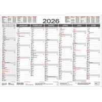 Korsch Verlag Tafelkalender A3 2026
