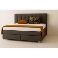 Mebloland Boxspringbett VERONA 160 x 200 cm mit zwei