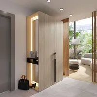 Home Affaire Kleiderschrank TRENTO Garderobe, Wäscheschrank mit Spiegel und