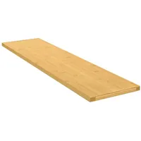 VidaXL Wandregal 80x20x1,5 cm Bambus