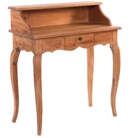 DESIGN DELIGHTS Sekretär, Honig, Holz, 80x92x40 cm, Arbeitszimmer, Schreibtische,