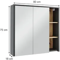 Vicco Viola 80 cm grau