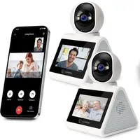 LuVision 2er Set PTZ Gegensprechkamera Video Anruf Kamera Telefonkamera