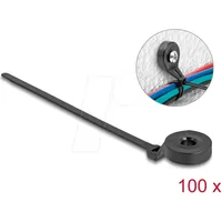 DeLock Kabelbinder mit Befestigungsöse L 180 x B 6