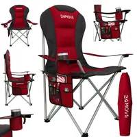 24move 24MOVE® Campingstuhl Salvador faltbar Camping Klappstuhl gepolstert inkl.