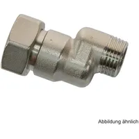 OEG Exzenterverschraubung S-Anschluss 1/2" x 3/4" Überwurfmutter 10 bis