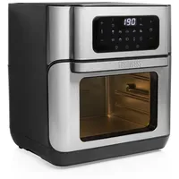 Princess Heißluftfritteuse Mini Backofen 10 l schwarz/silberfarben