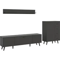 VCM Linea grau 269 x 40 cm - Grau,