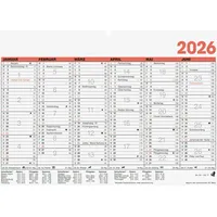 Glocken Tafelkalender A5quer