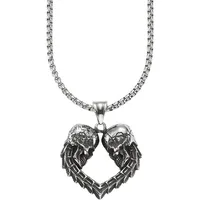 Bruno Banani Kette mit Anhänger BRUNO BANANI "Schmuck", schwarz