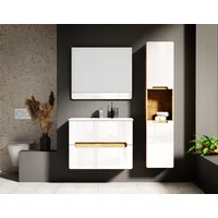 WELLTIME Lupo Hängeschrank 35 x 30 x 160 cm