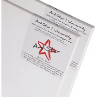 Art-Star Keilrahmen 2 St. 70x70 cm weiß