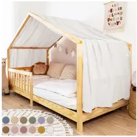 Lilimaus Hausbett Himmel [in 12 Farben] Betthimmel Hausbett aus