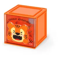 Legami Erweiterbare Schreibtischbox Cutie Cube Tiger