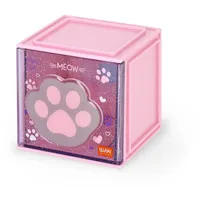 Legami Erweiterbare Schreibtischbox Cutie Cube Kitty