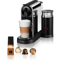 De'Longhi Delonghi EN330.M CitiZ Platinum & Milk Nespressomaschine, Kapselmaschine,