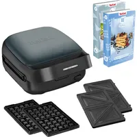 Tefal SW862B Waffeleisen Schwarz/Blau