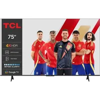 TCL 75 ́ ́ 4k Led Tv - Black