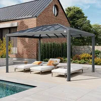 Primeyard Luma 3x4m Hardtop Gartenpavillon, ohne Seitenteile