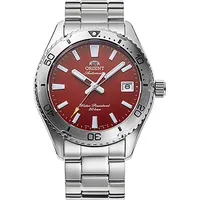 Orient Mako 40 Automatic RA-AC0Q09R30B Herrenuhr - Silber/Rot