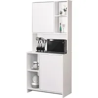 Hti-Living Küchenschrank Malin Weiß