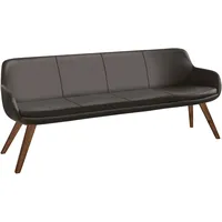 Musterring Essbank MUSTERRING "Tavia", braun (dunkelbraun, wild, nussbaum), B:200cm